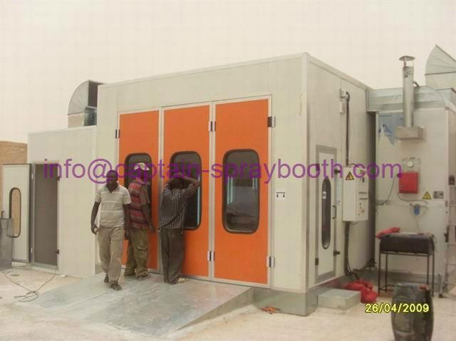 Automotive spray paint booth 3