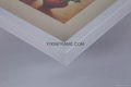 A low price hardcover design white glass