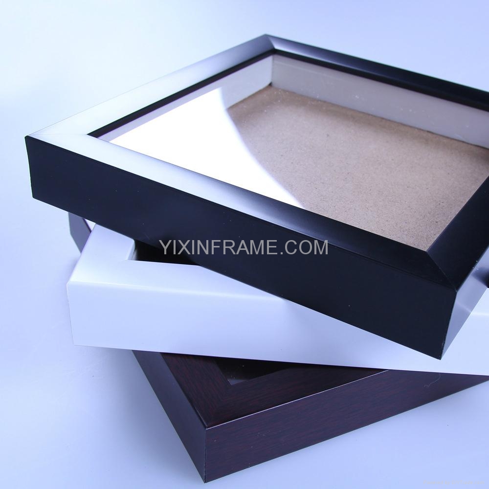Black frame and MDF backboard 12x18 PS square wholesale shadow box