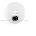 White Twelve Zodiac Ceramic Button 5