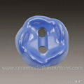 Blue Polished Novelty Sewing Buttons 1