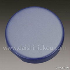 Round Button/Blue Ceramic Clothes Button Supplier