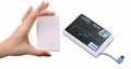 Travel Card Power Bank Charger 2500mAh Built in USB Cable 5