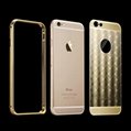 Iphone6S Cases Metal Frame Bumper + Plating Mirror Back Coverfor Iphone6S Plus