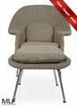 MLF® Eero Saarinen Womb Chair & Ottoman