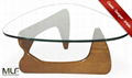 MLF® Isamu Noguchi Table (5 Colors). Safe 3/4" Tempered Glass