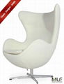 100% Imported Italian Leather & Hand Sewing MLF egg chair 2