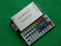 High Power 44keys 12V 24A 288W Aluminum RF RGB Controllers