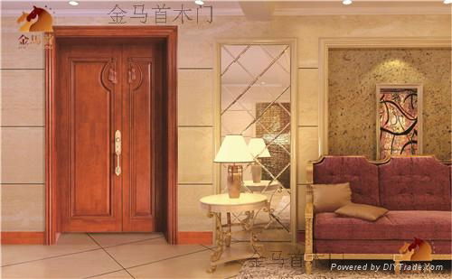 hot sale China solid wooden door