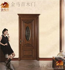 14 years' producing experiences solid wooden door