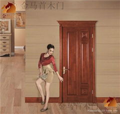 china oak solid wood door