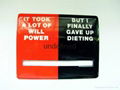 Advertising pvc fridge magnets