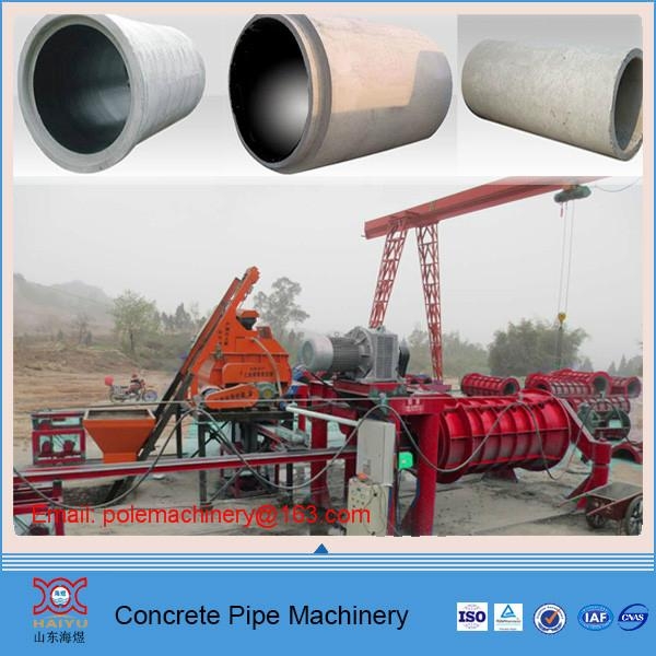 Precast cement pipe Molding Machine DL300 (China Manufacturer