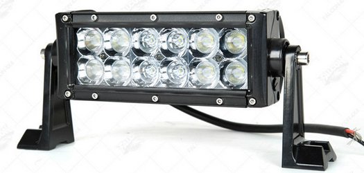 7" 36W Cree LED Tractor Boat Off-Road  4X4 off road work light bar 2