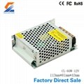 60W 12v nonwaterproof LED switch mode power supply