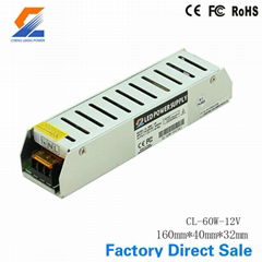 60W 12V Strip Power Supply