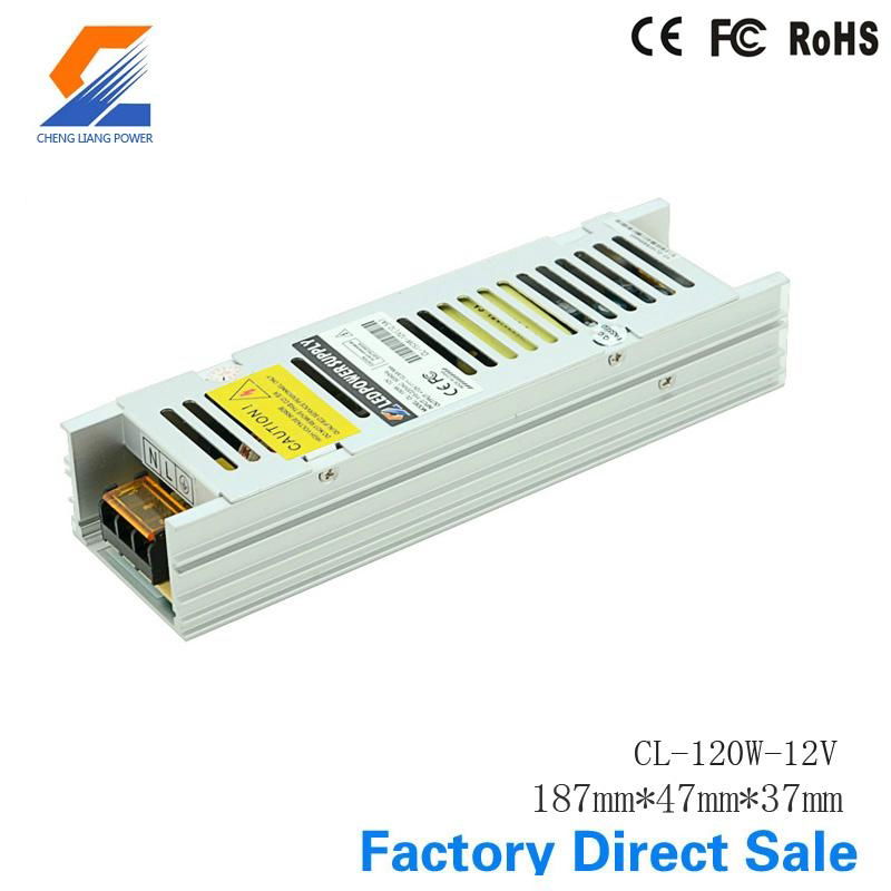 120W 12V Strip Switch Mode Power Supply