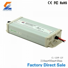 120W 12V Rainproof Switch Mode Power Supply