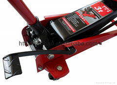 hydraulic garage jack with 2 pumps quick