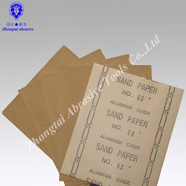 Wood sand paper