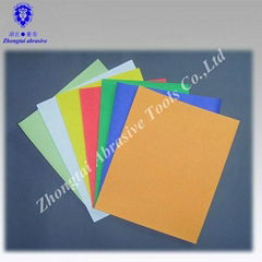 colorful sand paper