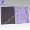 Manufacture sand cloth sheet