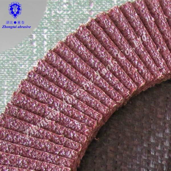 Manufacture  aluminium oxide  Flap disc  5" 4