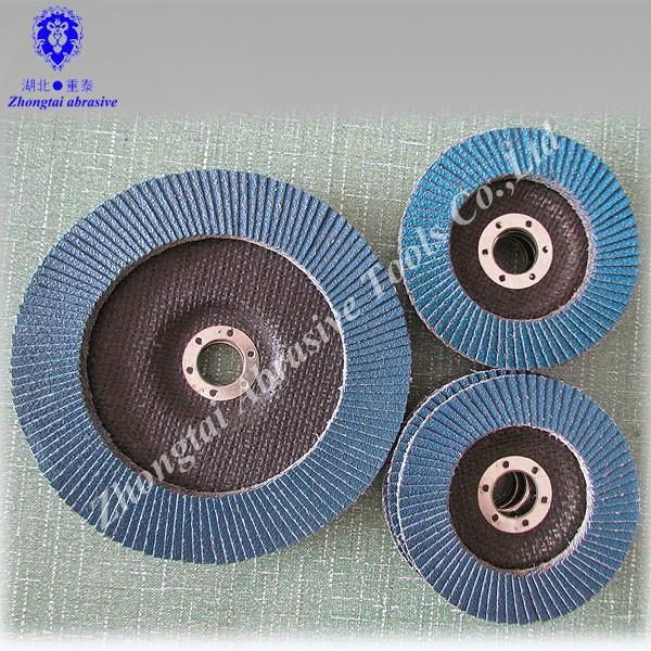 Manufacture  aluminium oxide  Flap disc  5" 5