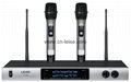 four channel uhf  wireless microphone
