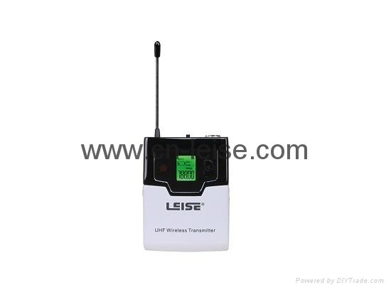 dual channel uhf infrared frequency wieless microphone 2