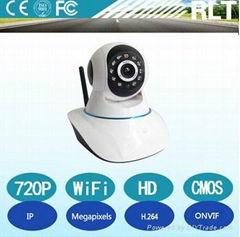 1/4 CMOS sensor HD 720P night vision IP P2P baby monitor home security camera