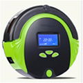 Automatic robot vacuum cleaner for household with red green color via romote con