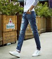 men denim jeans straight fashion style