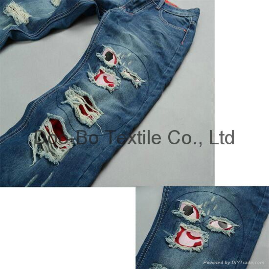 customized jeans slim skinny denim jeans for men pants 3