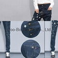 jeans wear boyfriend style ladies jeans custom made 2