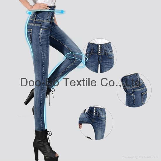 high waist jeans wear ladies jeans custom made 2