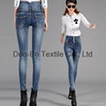 high waist jeans wear ladies jeans custom made 4