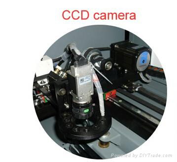 CCD co2 laser cutting equipment for label trademark applique badges 4
