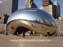 stainless steel art sculpture