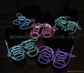 Hot sale electroluminescent wire for halloween and christmas decoration 4