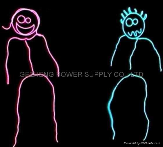 Hot sale electroluminescent wire for halloween and christmas decoration