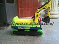 Children simulation excavator toy with music lights increase shall 5