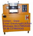 pvc lab two roll mill 2