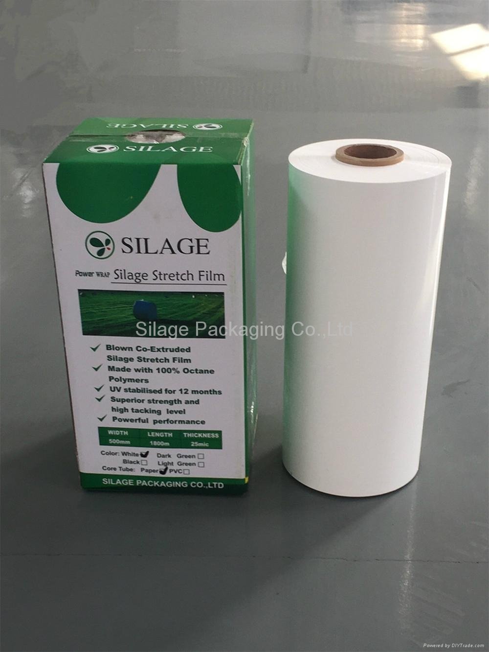 Best Quality Blown White LLDPE Silage Wrap 2