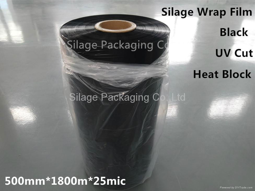 Blown Black Color Silage Wrap Film 2