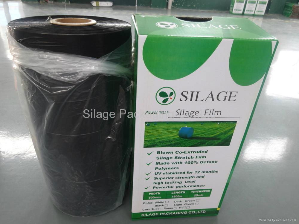 Blown Black Color Silage Wrap Film 3