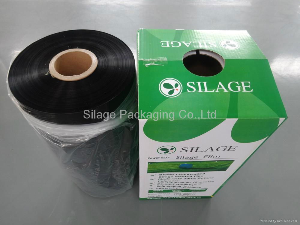 Blown Black Color Silage Wrap Film 4