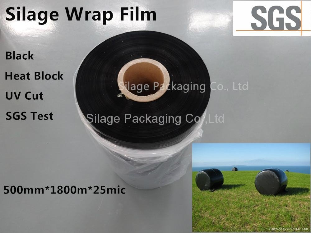 Blown Black Color Silage Wrap Film 5