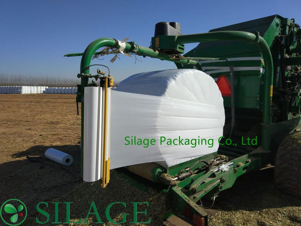 Blown 750mm LLDPE Agricultural Silage Wrap Film 2