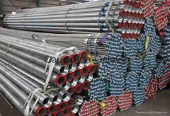 Galvanized steel Pipe factory/Galvanized welded pipe price/galvanized hot 